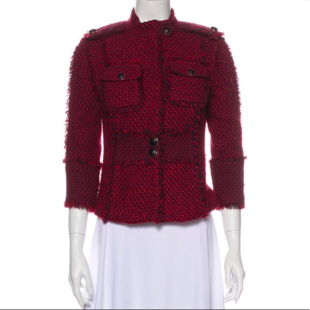 Tory Burch Tweed Blazer